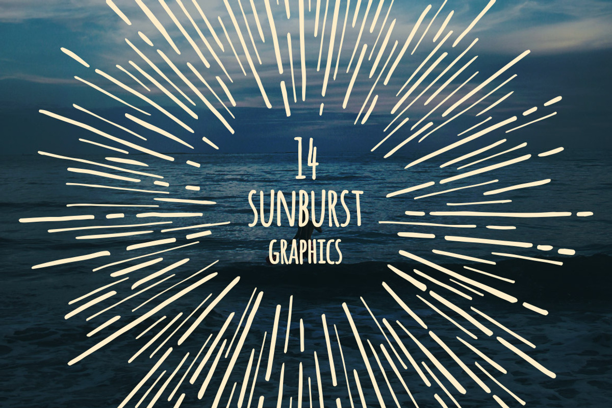 Sunburst Graphics, an Object Graphic by Ember Studio (Photo 1 of 5)