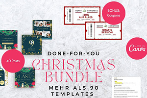 Christmas Marketing Bundle, a Templates & Theme by OnlineMarketingTemplates