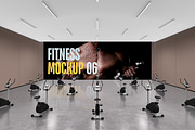 FITNESS GYM Mockup 06, an Advertising Mockup by Northern Kraft (Thumbnail 3 of 6)