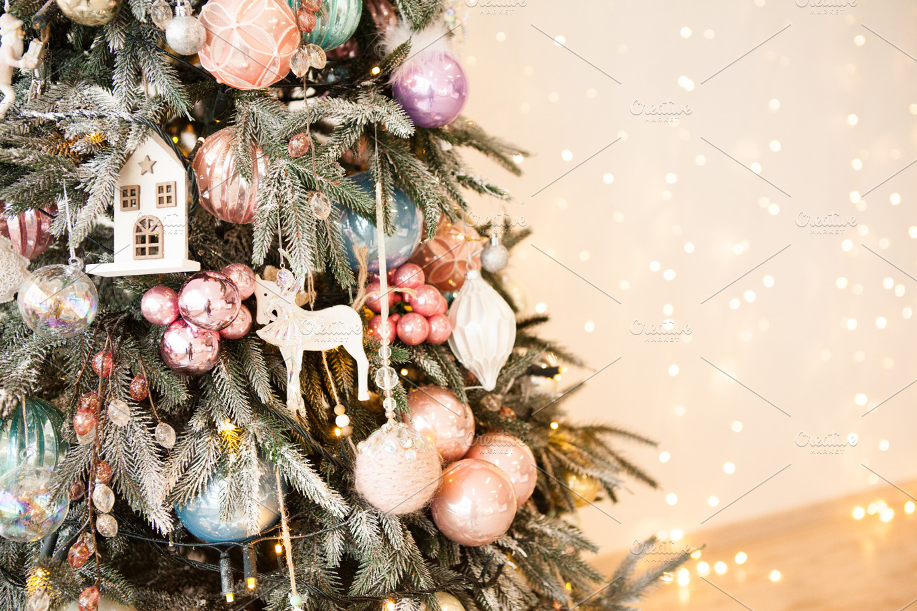 Christmas tree stock photo containing winter and new year, a Holiday Photo by Marine Girl shop