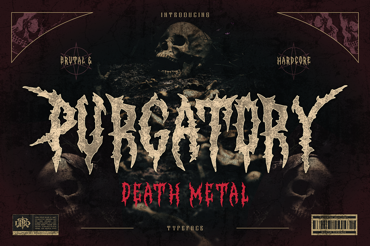 purgatory-black-letter-typeface | Creative Market