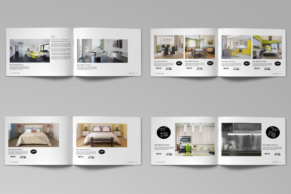 A4 Interior Catalog, a Brochure Template by Firtana (Photo 6 of 10)