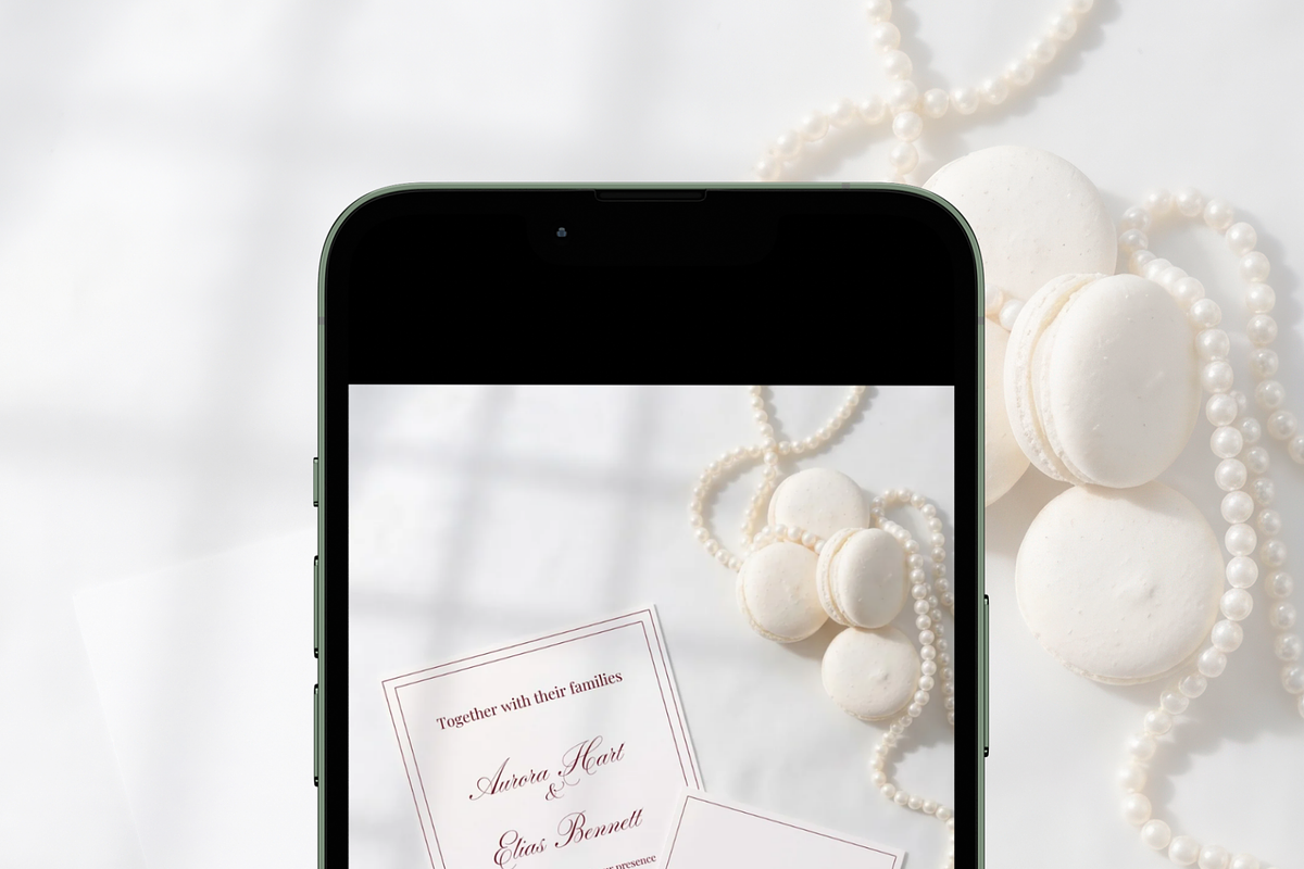 Invitation & RSVP Card Set Mockup, an Advertising Mockup by Serenefeeling (Photo 6 of 7)