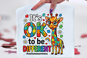 Its Ok to Be Different Autism, an Illustration by CraftArtStudio (Thumbnail 1 of 4)
