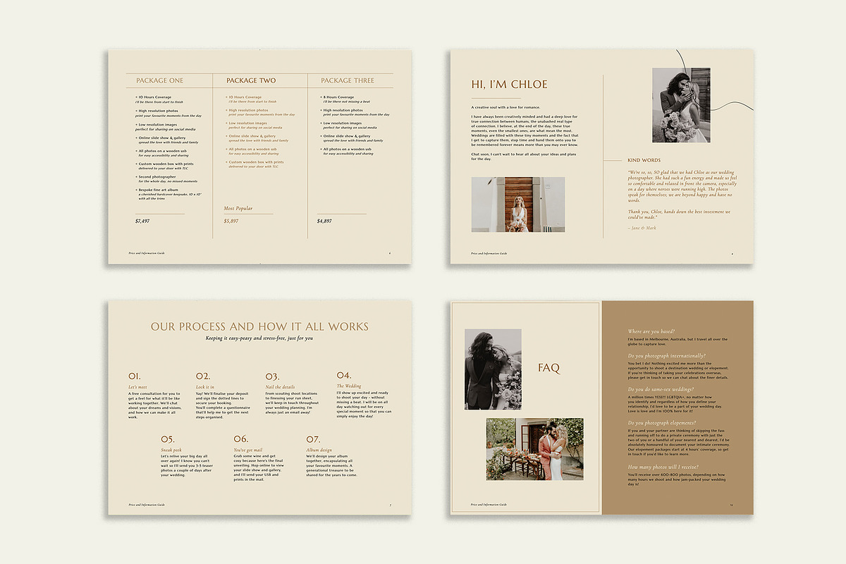 Trendy | Photo Price Guide Canva, a Templates & Theme by Studio Leelou (Photo 7 of 9)