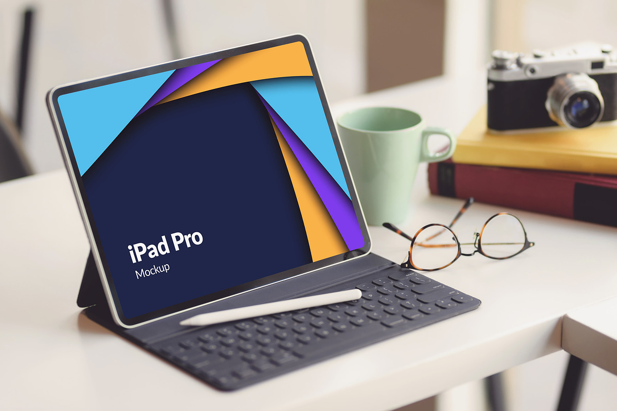 24 iPad Pro Mockup #1, an iPad Mockup by Walentin (Photo 24 of 25)