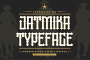 Jatmika Typeface - Blackletter Typef, a Serif Font by Gassstype (Thumbnail 1 of 8)
