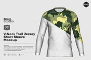 3D Trail Jersey Mockup, a Product Mockup by Mildstudio (Thumbnail 1 of 6)