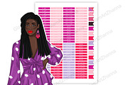 Galentines Stickers 2x1,5, a Stationery Template by GlamArtZhanna (Thumbnail 5 of 6)