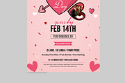 Valentine Flyer Layout, a Flyer Template by MightyDesign (Thumbnail 5 of 8)