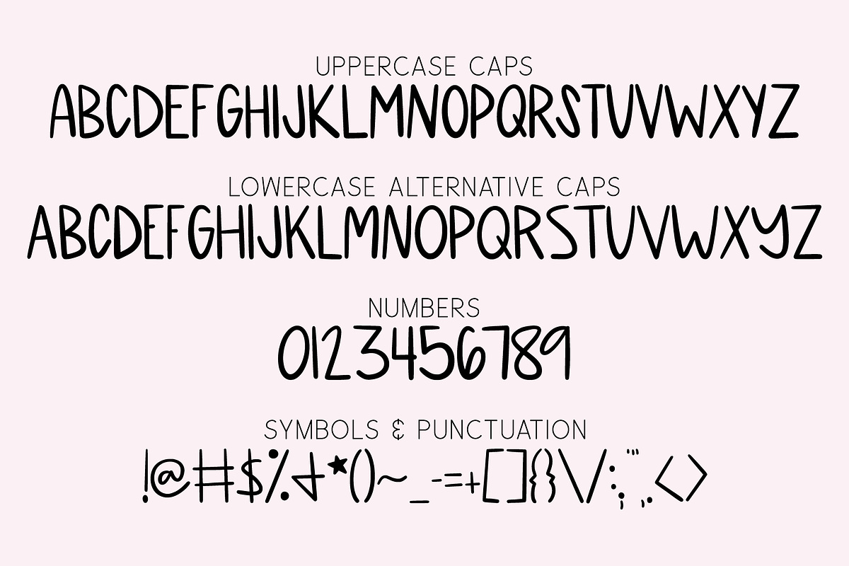 Capital Hill - Handwritten Caps Font preview 6