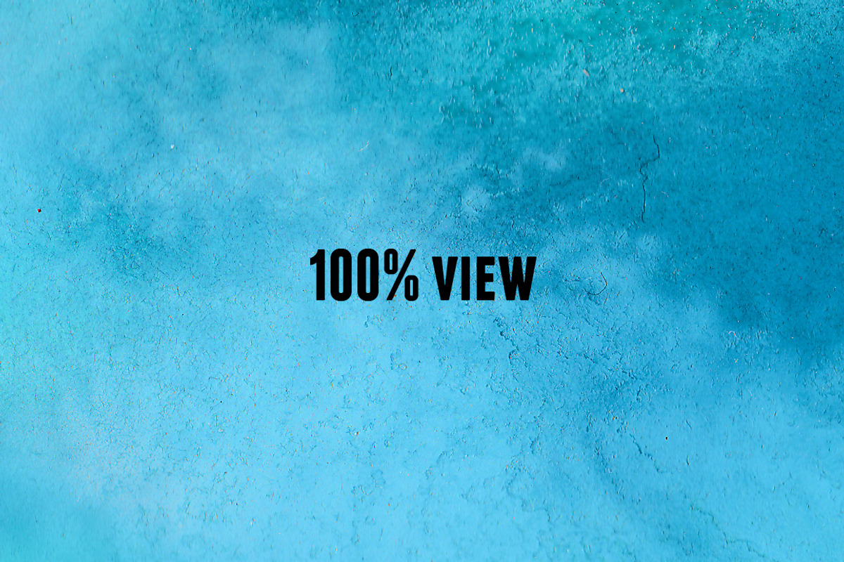 True Watercolor. Turquoise. preview 2
