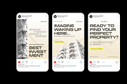 Modern Real Estate Instagram Post, a Social Media Template by Neermana (Thumbnail 4 of 4)