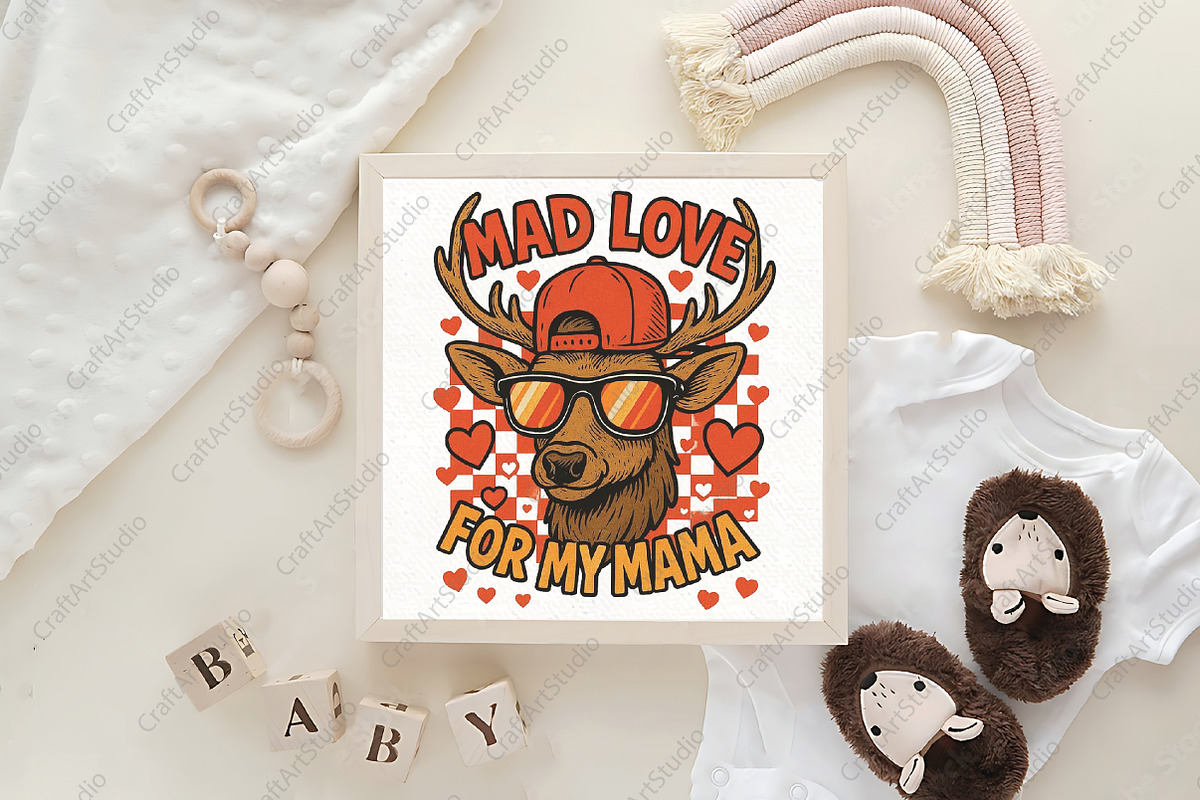 Dad Love For Mama Valentine PNG, an Illustration by CraftArtStudio (Photo 4 of 4)