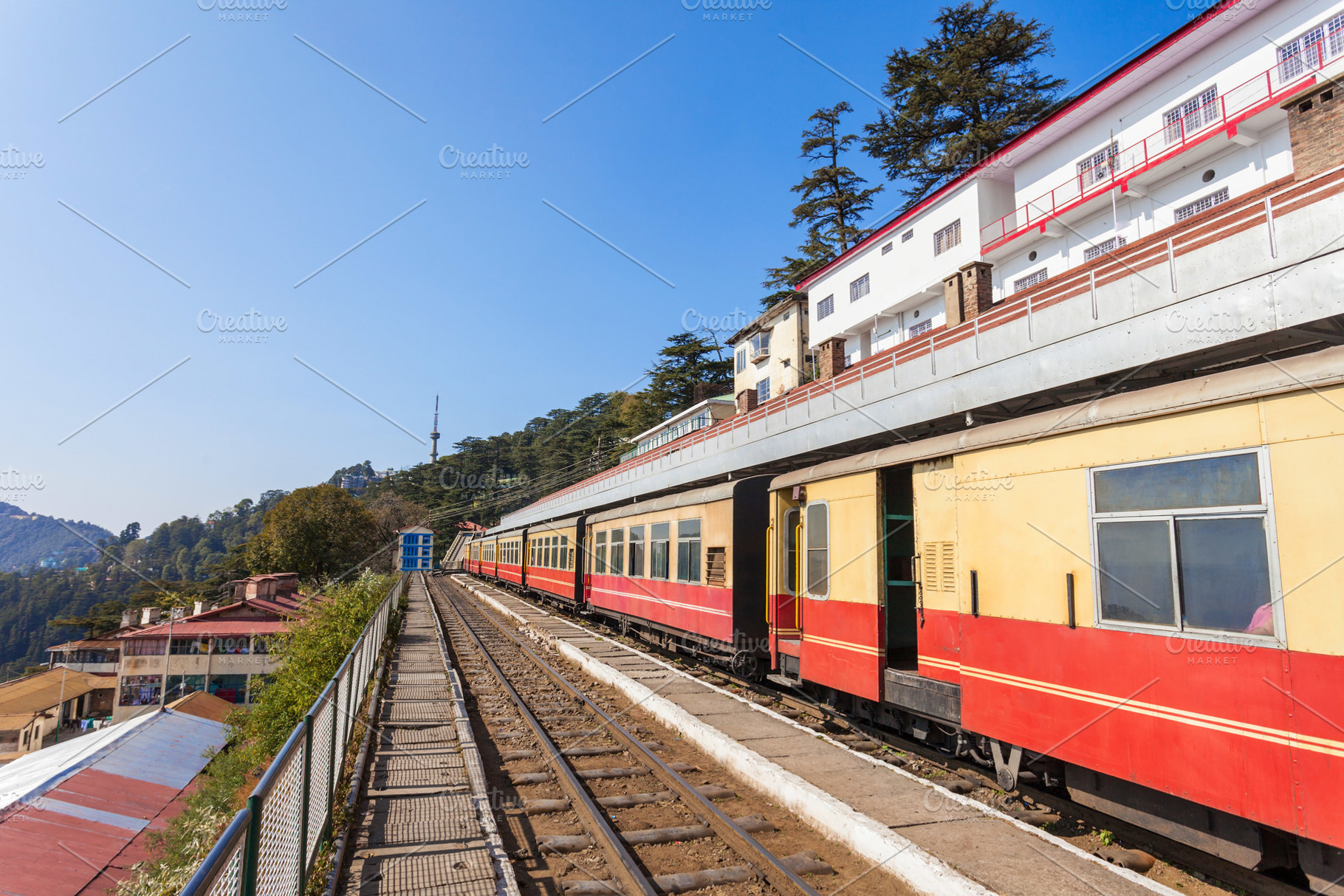 Shimla Railway station, a Photo by saiko3p