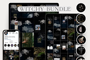 Witchy Instagram Template Bundle, a Social Media Template by Story Native (Thumbnail 1 of 11)