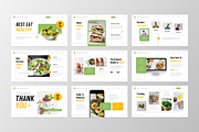 Eat Healthy - Healthy Food, a Presentation Template by GraphauseProject (Thumbnail 6 of 6)