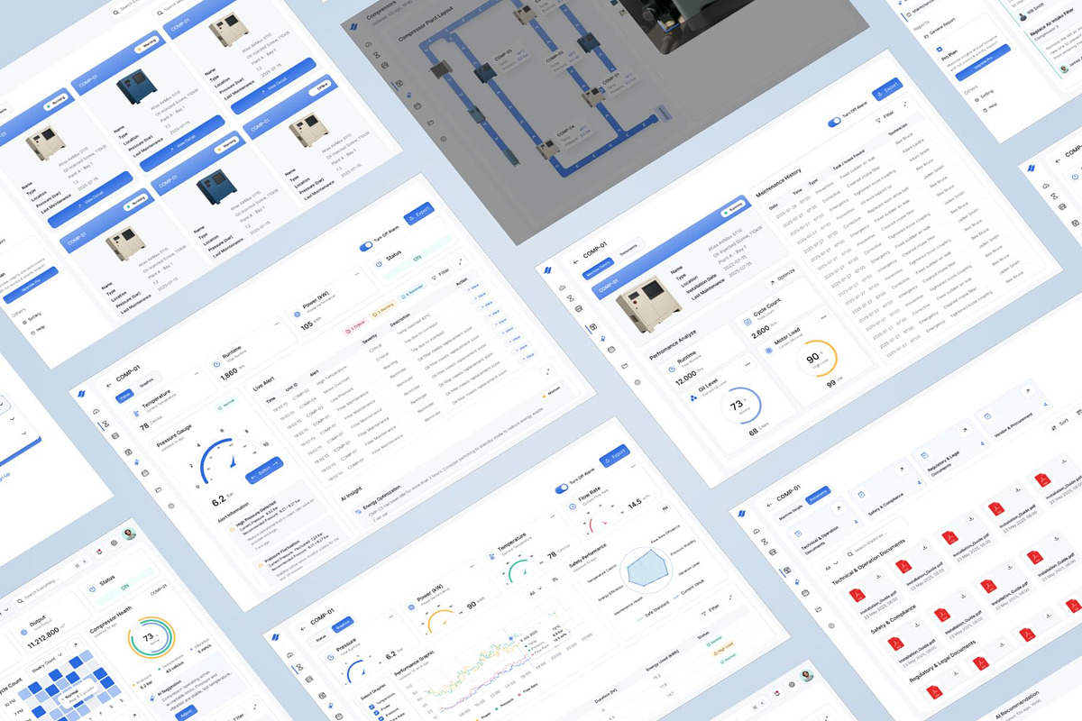 Smarty Air Dashboard, an UI Kit Template by Creative Perspective (Photo 7 of 8)