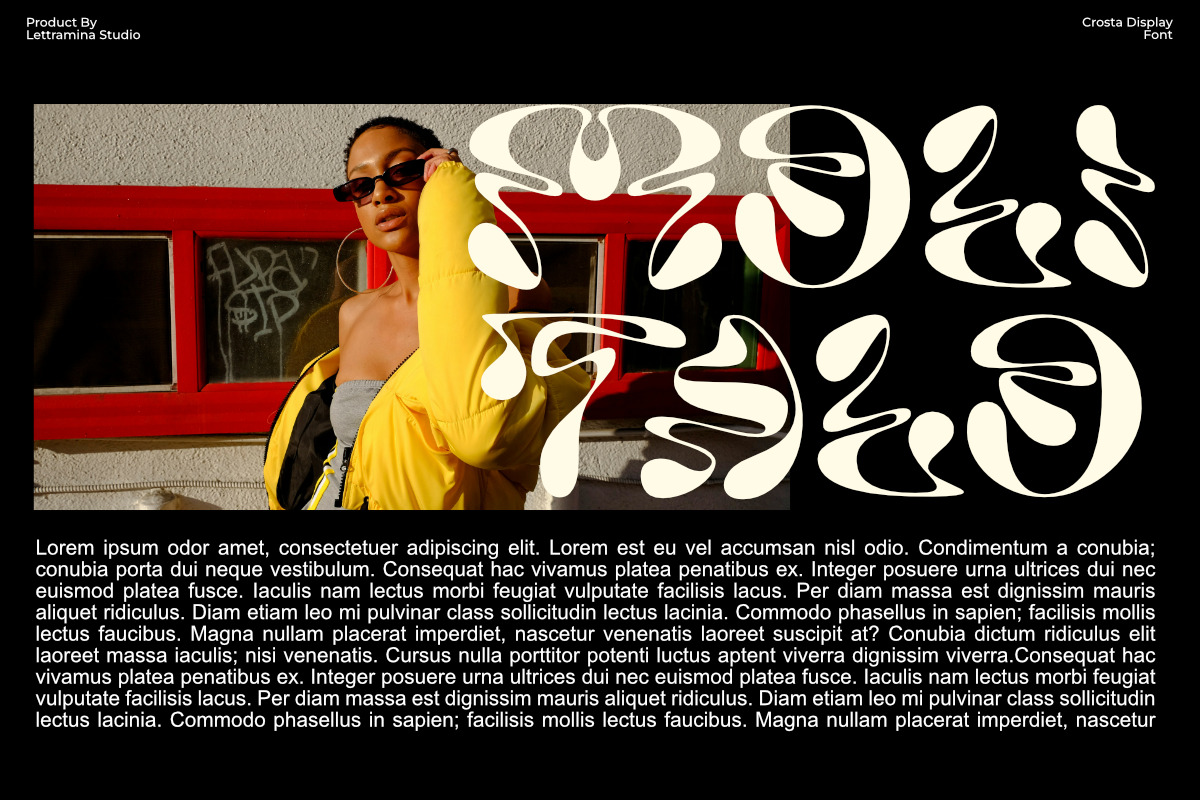 Crosta - Display Typeface, a Blackletter Font by Lettramina Studio (Photo 4 of 10)