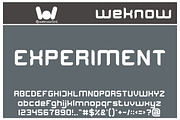Research and Development font, a Sans Serif Font by weknow (Thumbnail 2 of 5)