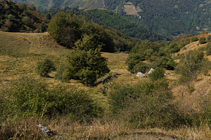 Mountain landscape with green hills, a Nature Photo by Perpis
