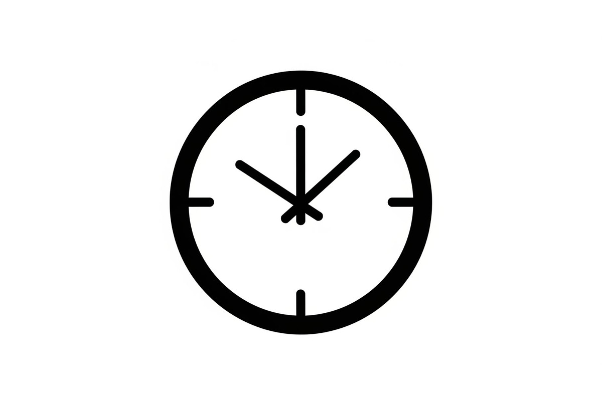 Minimal Clock Face Vector Bundle, an Illustration by Designs_River (Photo 33 of 48)