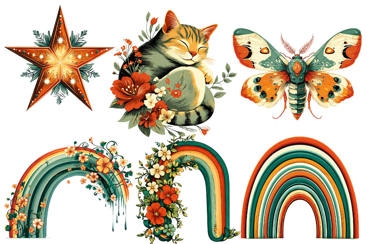 Watercolor baby clipart bundle, an Illustration by Designworld (Photo 2 of 5)