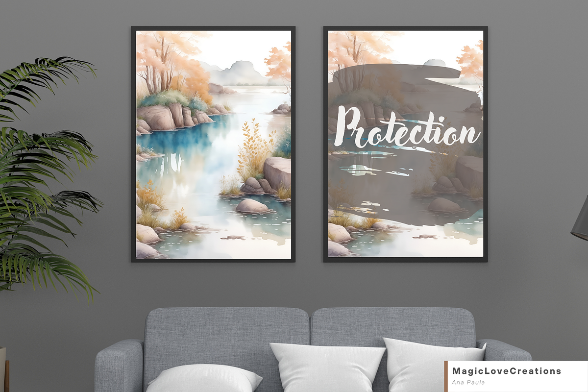 Spiritual Positive Quote Print Wall, a Poster Template by MagicLove Creations (Photo 4 of 10)