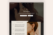 Vanessa - Feminine WordPress Theme, a WordPress Template by Creative Her (Thumbnail 4 of 6)