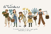 Garden and Farm Clip art, an Illustration by Cocoa studio by Eliza M (Thumbnail 2 of 7)
