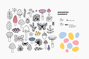 Mushroom illustrations, an Illustration by adehoidar (Thumbnail 4 of 8)