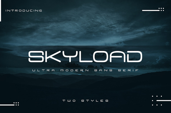 Skyload | Modern Sans preview 8