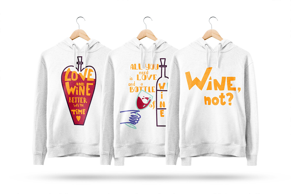 WINE, NOT?, a Food Illustration by Ja Polina ArtShop (Photo 2 of 8)
