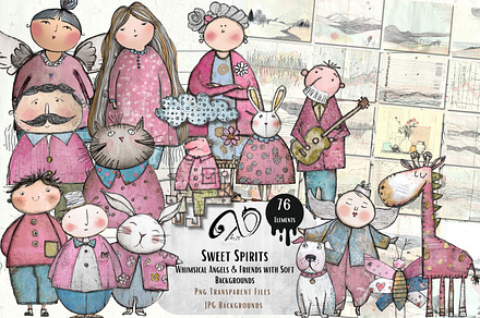 Sweet Spirits: Whimsical Angels