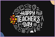 Happy Teacher's Day Vector Art SVG, an Object Illustration by Gfx Expert Team (Thumbnail 3 of 3)