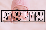 Baby Pinky | Script Font, a Script Font by Scratchones (Thumbnail 1 of 7)