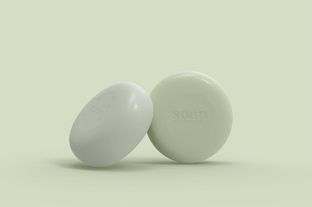 3d Embossed Hand Soaps Mockup, a Packaging Mockup by The Rose Project