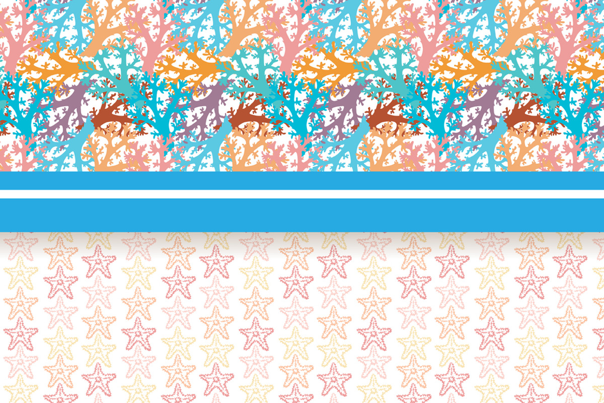 Marine Seamless Patterns preview 3