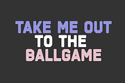 HOME TEAM SOFT Sports Font, a Sans Serif Font by Blush Font Co. (Thumbnail 4 of 6)