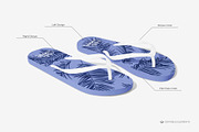 Flip Flops Mock-up, an Apparel Mockup by Branda Keeps (Thumbnail 4 of 17)
