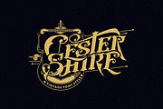 Cester Shire, a Font by VictorSteins|vmffont.com (Thumbnail 3 of 6)