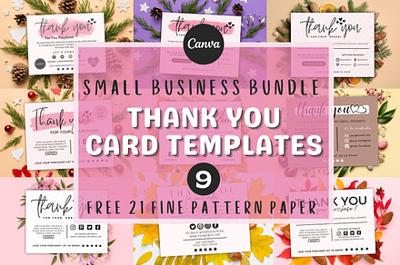 Thank You Card For Small Business #1