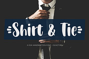 Shirt & Tie, a Font by Olivetype (Thumbnail 1 of 5)