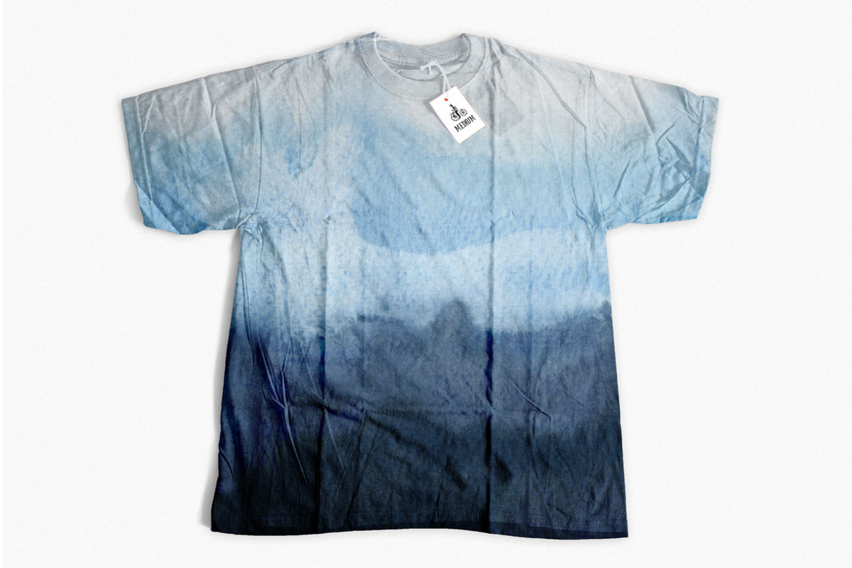 Blue Indigo Watercolor  Background, a Texture Graphic by Planolla (Photo 3 of 4)