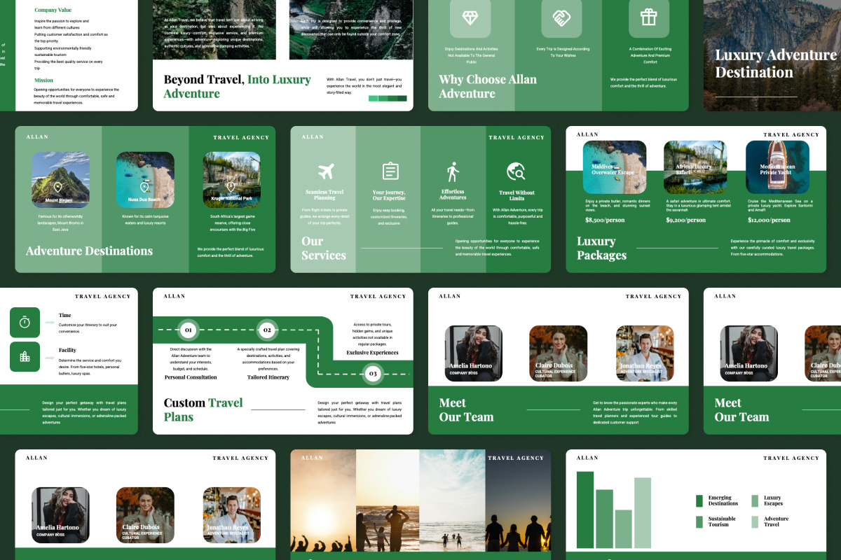 Modern Luxury Travel Presentation, a Presentation Template by twinstd (Photo 2 of 5)