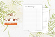 Printable Teacher Planner Template, a Templates & Theme by Designbudy (Thumbnail 3 of 8)