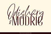 Odishary & Modric Font Duo, a Sans Serif Font by Motokiwo (Thumbnail 1 of 14)