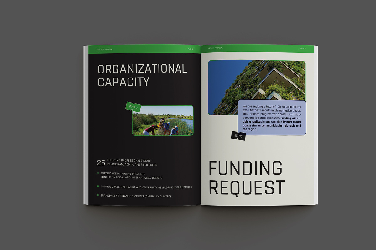 NGO Project Proposal, a Brochure Template by Neermana (Photo 10 of 12)