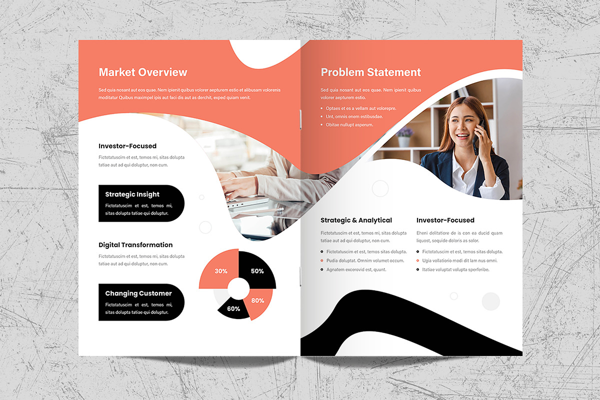 Booklet Brochure Template, a Brochure Template by White Graphic (Photo 5 of 11)