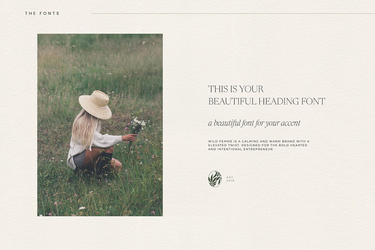 Feminine Brand Kit - Canva Template, a Branding & Logo Template by Ederra Design (Photo 11 of 13)